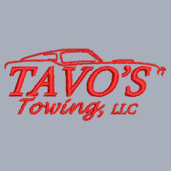 Melange Trucker Cap With Mesh Back - Red Design