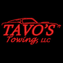 6 panel low profile mesh back trucker hat - Red Design