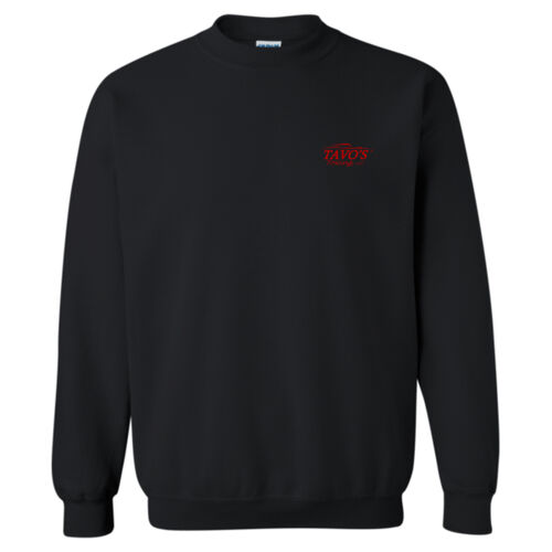Heavy Blend Crewneck Sweatshirt - Red/Chest/Back Thumbnail
